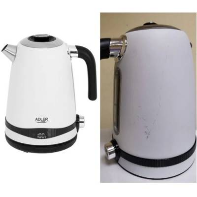 Adler AD 1295W електрическа кана 1.7L 2200W с регулиране на температурата (AD 1295W DAMAGE)