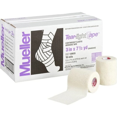 Mueller Tear-light Tape tejpovací páska 7,6 cm x 6,8m 16 ks