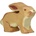 Holztiger Дървена фигурка Holztiger - Малък заек (80100)