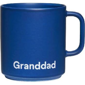 Design Letters Чаша с дръжка Favourite Granddad морскосиня (10101008MBGRANDDAD)