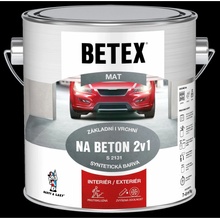 Betex 2v1 na betón S2131 mat 2 kg modrá