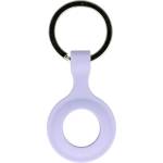  Силиконов ключодържател за Apple AirTag - Tel Silicone Keyring (лилав)