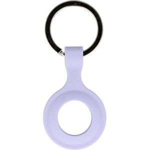  Силиконов ключодържател за Apple AirTag - Tel Silicone Keyring (лилав)