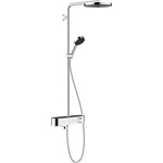 Hansgrohe Pulsify S - Душ комплект 260 със смесител за вана с термостат ShowerTablet Select 400, 1 струя, хром 24230000 (24230000)