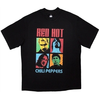 Red Hot Chili Peppers Portrait Photos Oversized Black M Риза (RHCPOSTS25MB02)