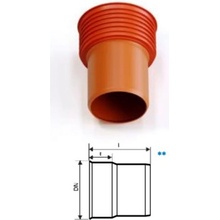 Elmo-Plast Přechod UR/KG-M DN 150 05361