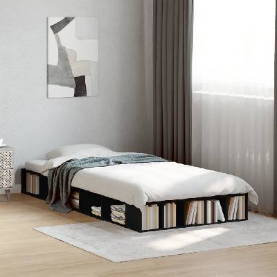 vidaXL 3280527 Rám postele kompozitní dřevo / barva Černá