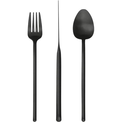 Herdmar (Португалия) Комплект прибори за хранене HERDMAR STICK с черно матирано PVD покритие - 24 части (Herdmar 149-3024-0517-200-0001)