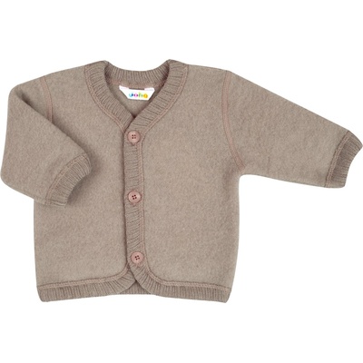 Joha Детско вълнено яке Joha Kid's 68 Cardigan Cardigan - Sesame Melange - размер 100 (EU) (703-4114-0315)