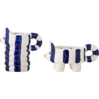 Bloomingville Свещници в комплект от 2 бр. от керамика Caty - Bloomingville (82062663)