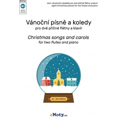 Vianočné piesne a koledy pre dve priečne flauty a klavír