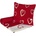 SCANquilt Deka pletená Design srdce 130x190