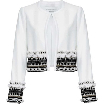 Bless the mess Сако Bless the mess Sophia blazer - White (Off-White)