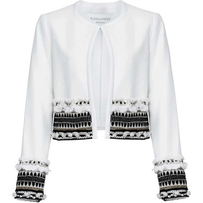 Bless the mess Сако Bless the mess Sophia blazer - White (Off-White)