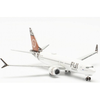 Herpa B737 MAX 8 Fiji Airways 2010s colors Named Island of Kadavu 1:500