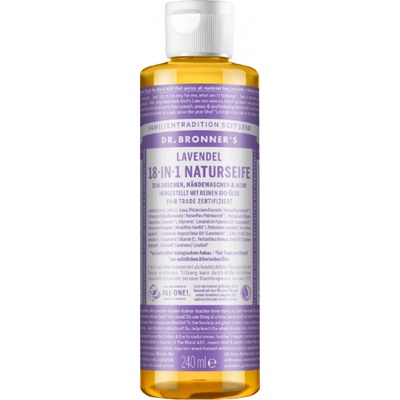 Dr. Bronner's prírodné levanduľové mydlo 240 ml