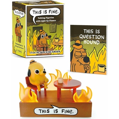 Running Press This Is Fine Talking With Light and Sound! Miniature Editions