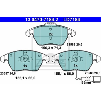 CONTINENTAL TEVES (ATE) 13.0470-7184.2