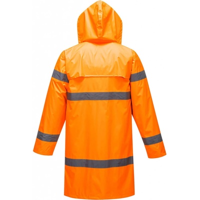 Portwest HI VIS COAT H442 Reflexný plášť do dažďa HV oranžová