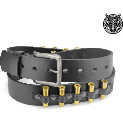 Leather & steel fashion колан Black 38 - LSF2 53