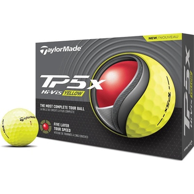 TaylorMade TP5x 2024 žlté 5 ks