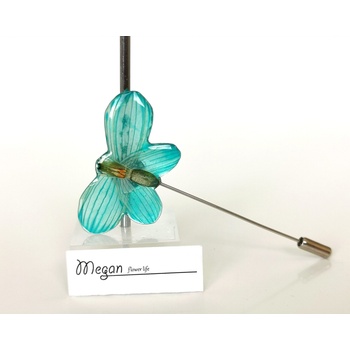 Meganflo Пеперуда брошка - игла