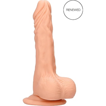 RealRock Dong 8 - реалистично дилдо с тестиси (20см) - естествено