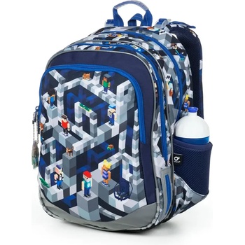 Topgal Ученическа Раница TOPGAL - 3D Cube World