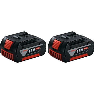 Bosch 2x GBA 18 V/5,0 Ah M-C 0.619.BN0.A02
