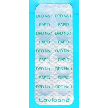 DPD 1 - Náhradné tabletky pro měření Cl (10 ks)