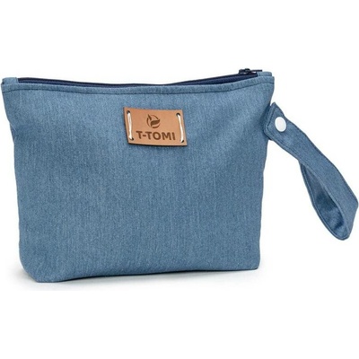 T-Tomi Taška Small Baggie washed denim