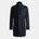 Boss Men's H-Hyde-Bib-234 Black Structured Peacoat - Dark Blue 404