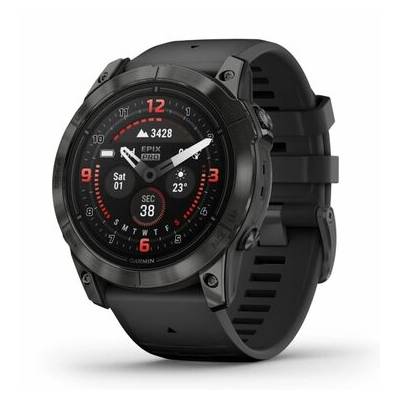 Garmin epix Pro (gen2) - Sapphire Edition šedá / Chytré hodinky / 1.4" / GPS / BT / ANT+ / Wi-Fi / 10 ATM (010-02804-01)