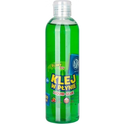 ASTRA Tekuté transparentné lepidlo SLIME PVA Zelené, 250 ml