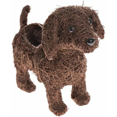 Casa de Engel Плетен саксия с PVC - куче, 0/32 Casa de Engel | Lilav | Home | UNI