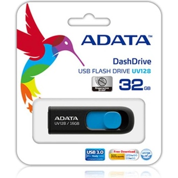 ADATA DashDrive UV128 32GB USB 3.0 (AUV128-32G-RBE)