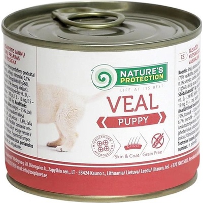Natures Protection Puppy veal 200 g