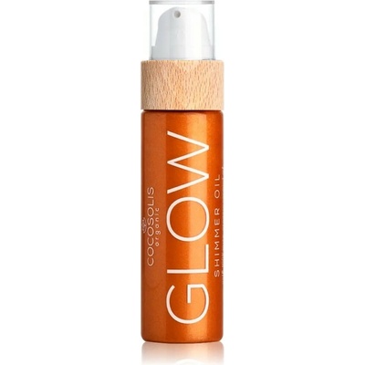 COCOSOLIS GLOW Rozjasňující třpitivý tělový olej 100ml