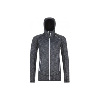 Ortovox Fleece Space Dyed Hoody W black raven blend