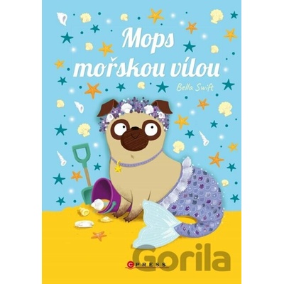 Mops mořskou vílou