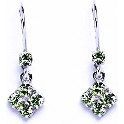 Čištín se Swarovski krystalem chryzolit NK 1339/1324