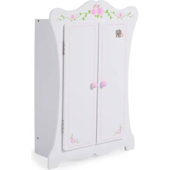 Image 1 of Moni Toys Дървена мебел за кукла - гардероб бял 011