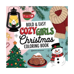 Bold & Easy Cozy Girls Christmas Coloring Book | Revive Coloring Books (ISBN: 9781834121857)