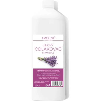 Amoené Odlakovač lihový s vůní levandule 500 ml