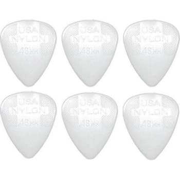 Image 1 of Dunlop 44R 0.46 Nylon Standard 6 Перце за китара (44R46-6PACK-SET)