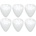 Dunlop 44R 0.46 Nylon Standard 6 Перце за китара (44R46-6PACK-SET)