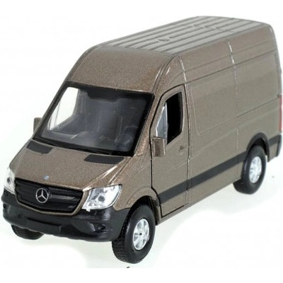 Welly Mercedes Benz Sprinter Panel Van hnědý 1:34-39