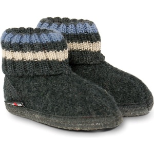 Haflinger Детски пантофи Haflinger Kids Paul Slippers - Graphite - размер 22 (EU) (702-0173-0116)