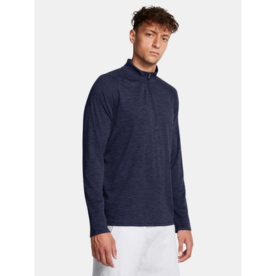 Under Armour Tech Textured 1/2 Zip 1382797-410 modrá