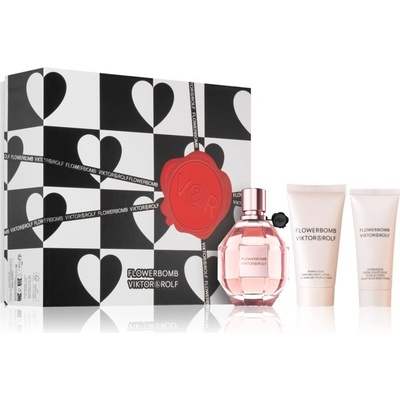 Viktor & Rolf Flowerbomb EDP 100 ml + tělové mléko 40 ml + tělové mléko 50 ml